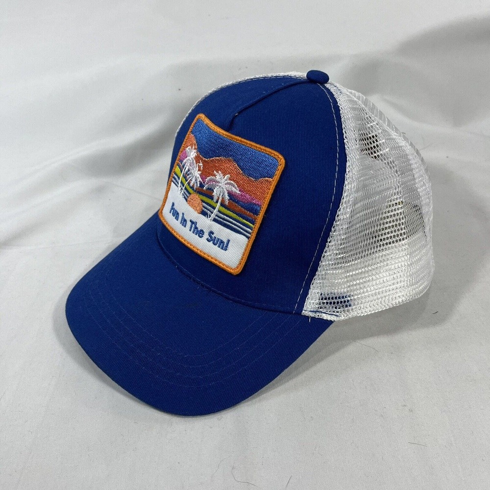 BANANA BOAT FUN IN THE SUN PATCH HAT CAP SNAPBACK ADJUSTABLE ONE SIZE FITS MOST - Picture 3 of 11